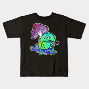 Ancient Trippy Frog Kids T-Shirt